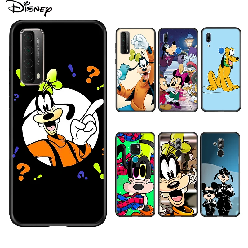 Мягкий чехол Disney Goofy Dog Для Huawei P Smart 2021 2020 Z S Mate 40 RS 30 20 20X 10 Pro Plus Lite 2019 для