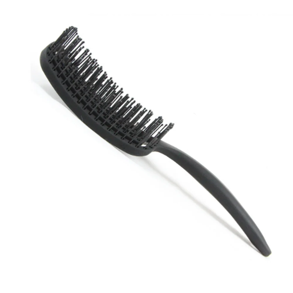 

Detangling Hair Brush Scalp Massage Large Curved Comb Straight Curly Hair Comb Hairdressing Hairbrush Salon Hair Styling Tool
