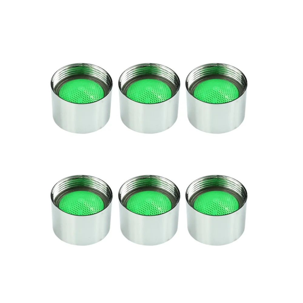 

10 Pcs Threaded Brass Aerator Bubbler Sprayer Water Saving Filter Nozzle Polished Filter (23.5mm Copper Shell)