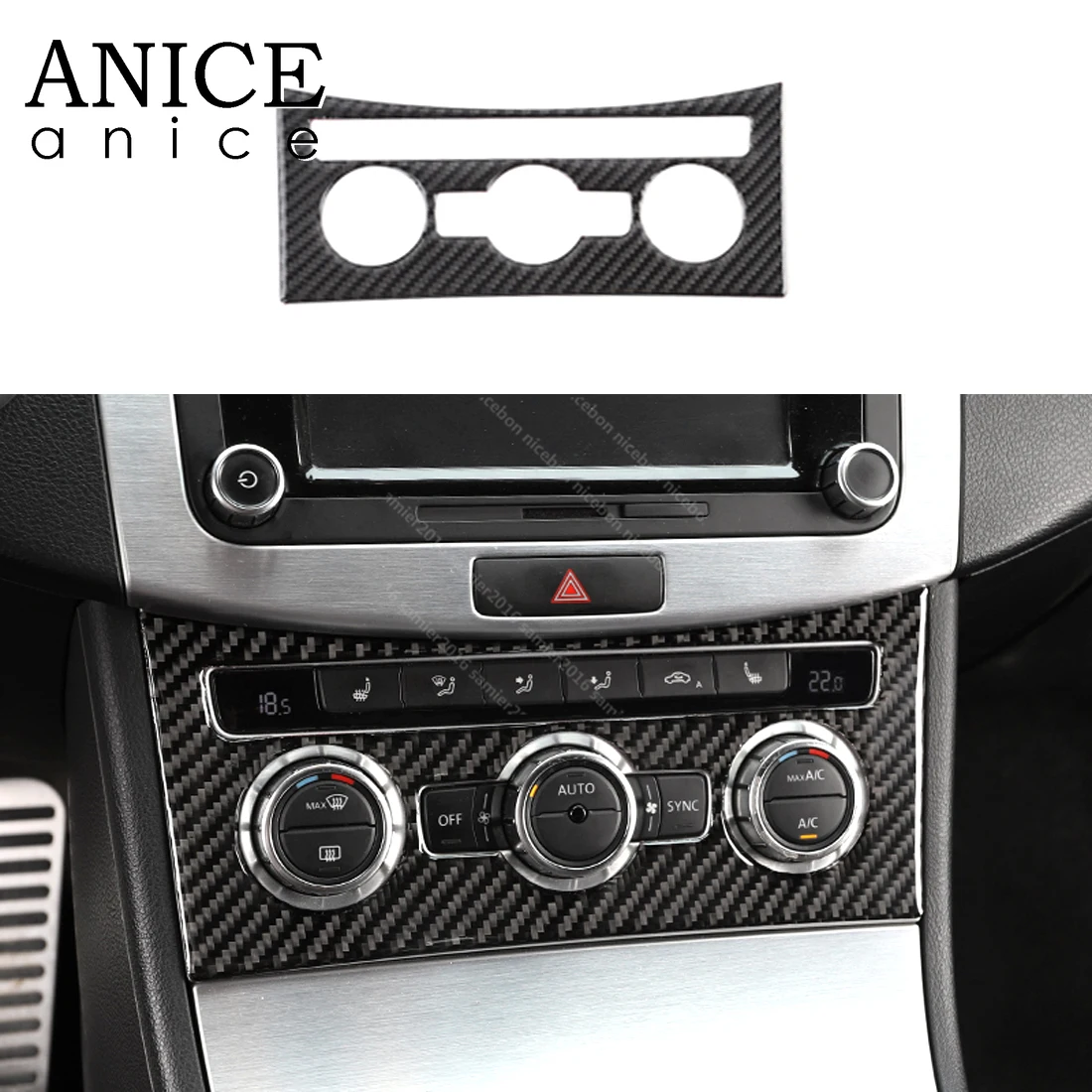 Поворотный переключатель из углеродного волокна для кондиционирования воздуха