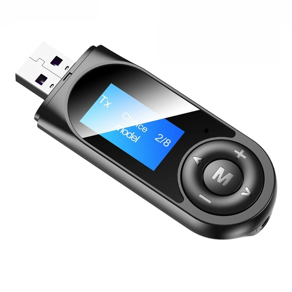 Bluetooth 5.0 HIFI Audio Adapter USB Antenna For Phone Apple IOS Android Wireless Dongle Hands-free Call Voice Transmitter | Электроника