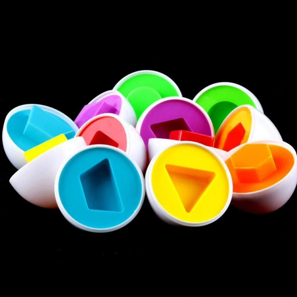 Хит продаж 6 лоток для яиц/Набор Обучающие игрушки смешанные Форма мудрый