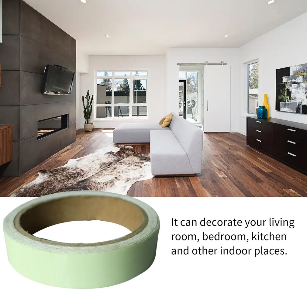 

Reflective Glow Tape Self-adhesive Sticker Removable Luminous Tape Fluorescent Glowing Dark Striking Warning Tape Dropshipping