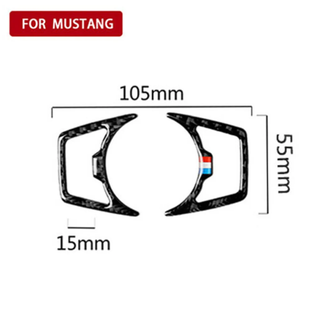 

Car Headlight Switch Speaker Cover 2015-2017 Unique Luxury Carbon Fiber
