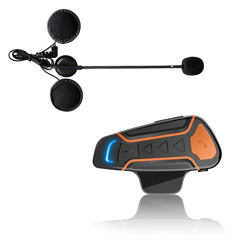Bluetooth система связи WT003 для мотоцикла внутренняя гарнитура с FM радио функция