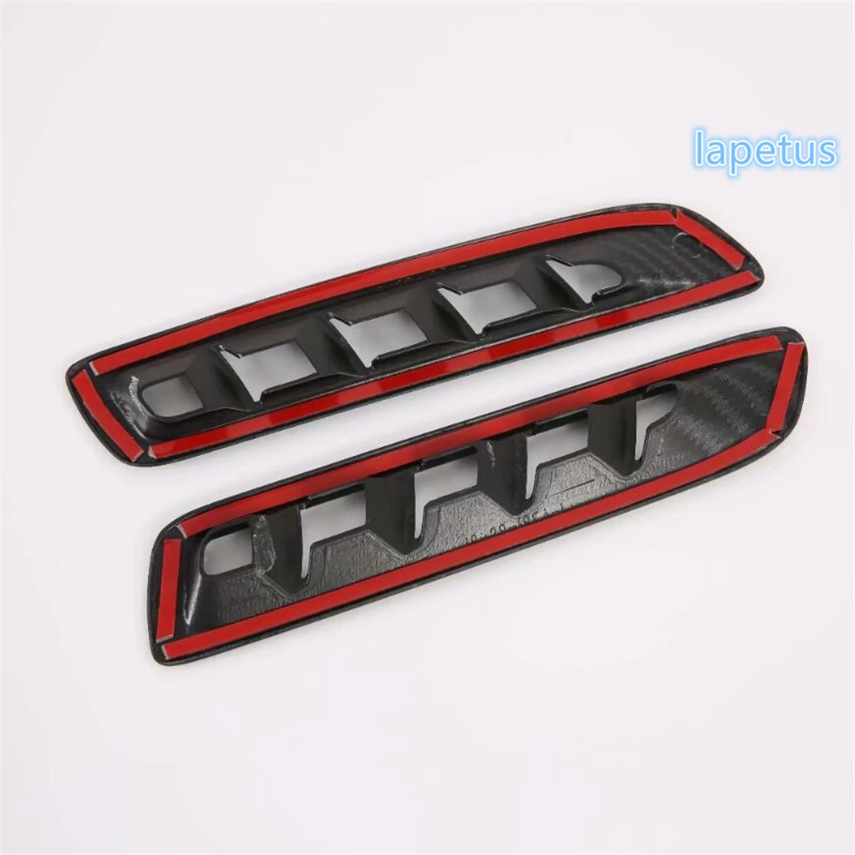 

Lapetus Inner Pillar A Air Condition AC Outlet Vent Decoration Frame Cover Trim Fit For Mazda 6 2019 2020 ABS Carbon Fiber