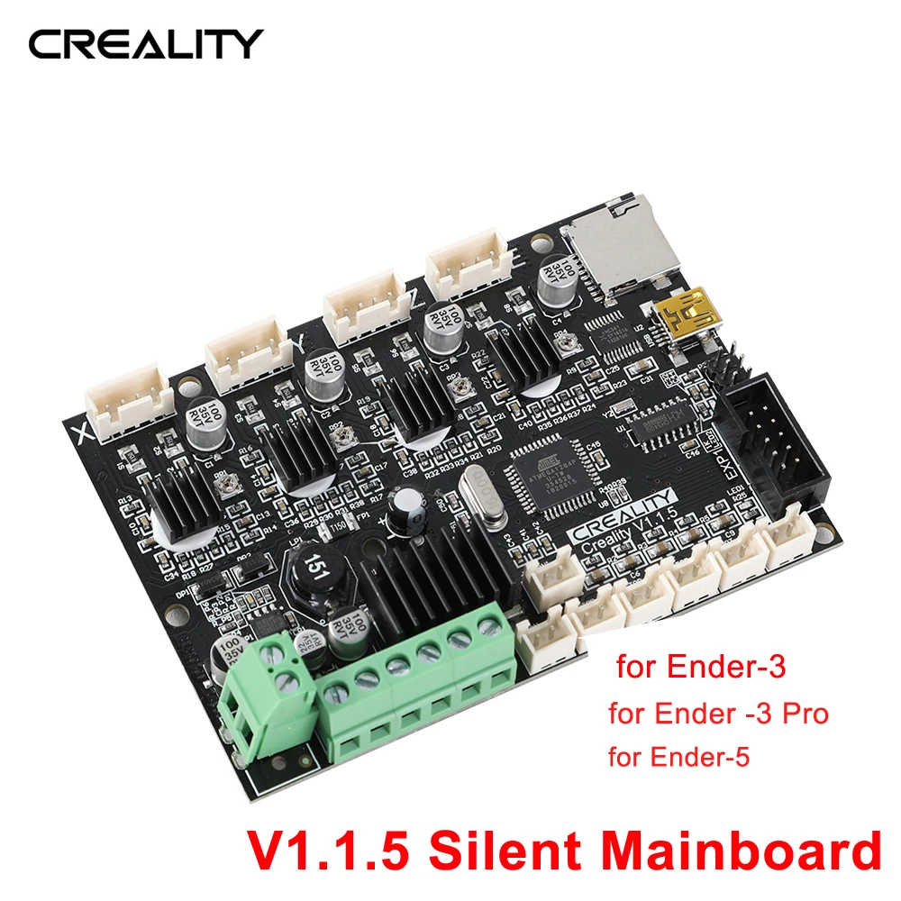 Материнская плата Creality 3D Base Control Board V1.1.5 бесшумная материнская для