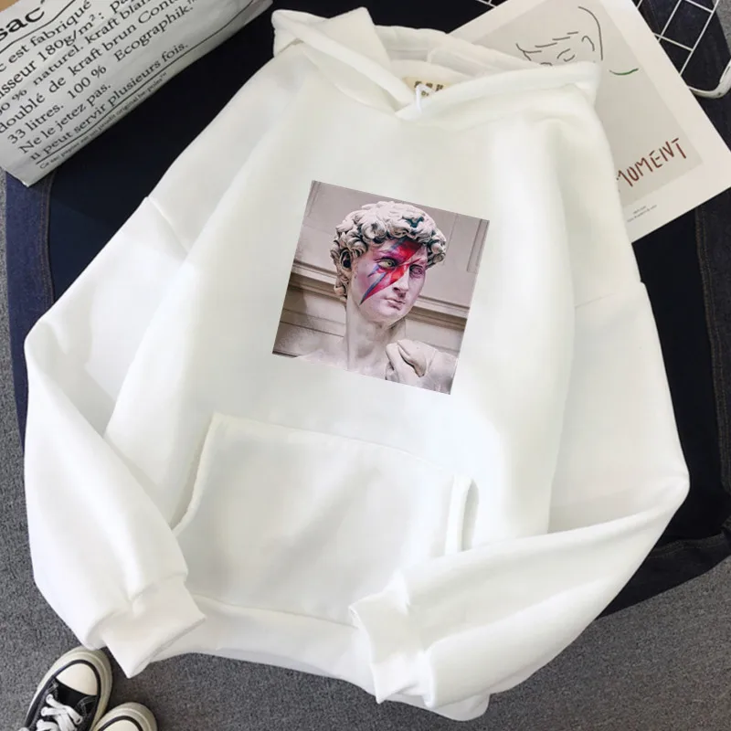 

Autumn Winter Streetwear Graphic Hoodie Female Oversized Hoodie Sweatshirt Vintage Sweatshirt Women DOG Foot Print Hoodie