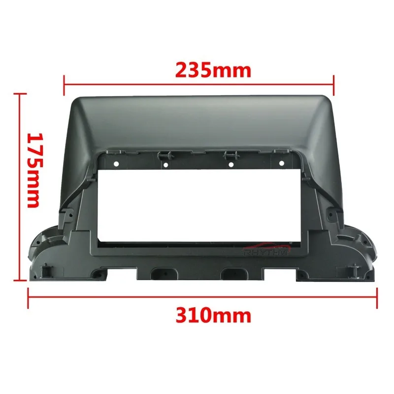Автомобильный радиоприемник диагональю 9 дюймов 1DIN комплект для установки