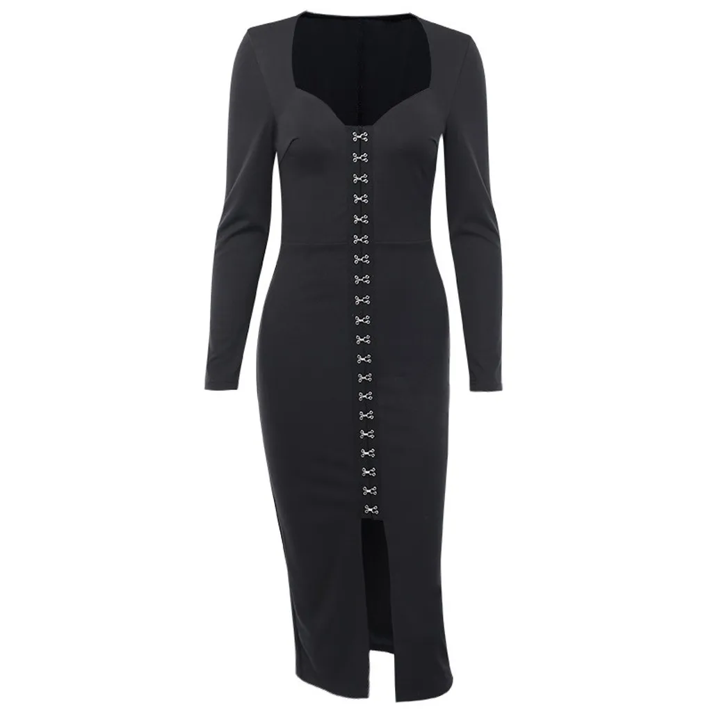 Вы уверены что не нажмите и увидите? Женская мода Длинный рукав чистый цвет