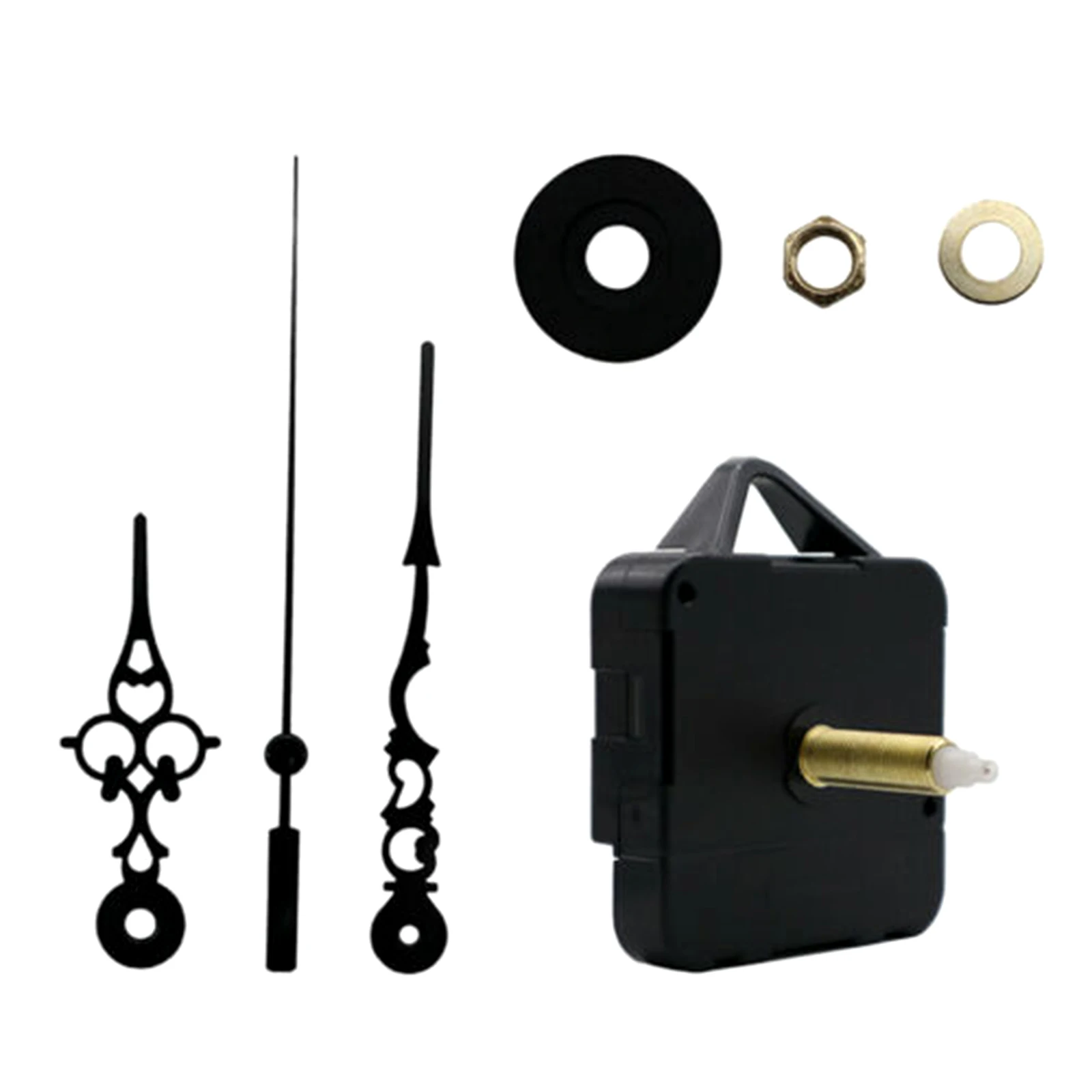 

Mute Wall Clock Movement Mechanism DIY Replacement Repair Parts Suitable For Clock Dial With Thickness From 1mm To 5mm