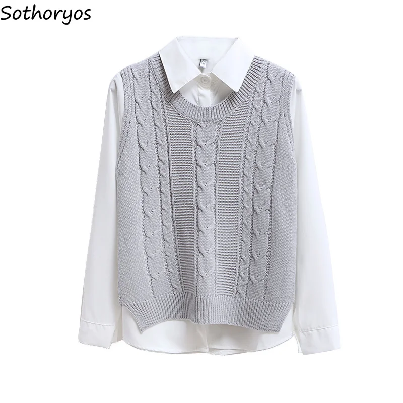 Жилет женский универсальный короткий классический с круглым вырезом однотонный