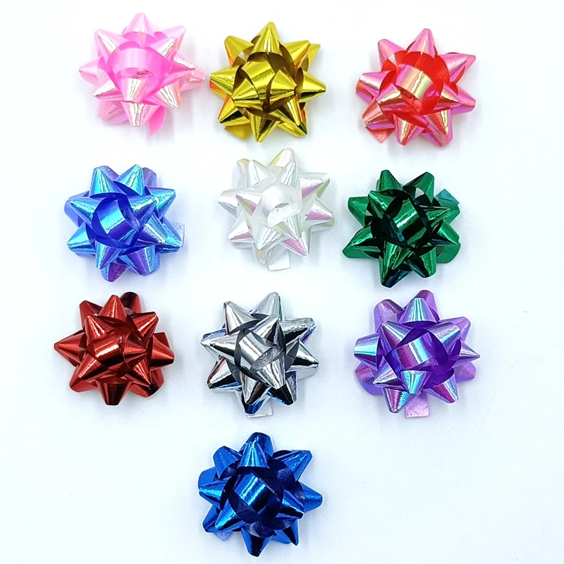 100 шт. 2 5 см мини конфетти подарочные банты рождественские клейкие свадебные