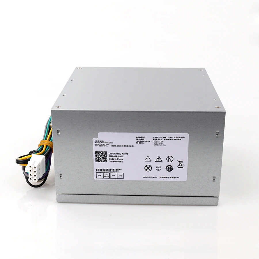 290 Вт блок питания Замена для Dell Optiplex 3020 7020 9020 точность T1700/ PowerEdge T20 Совместимый