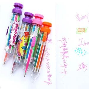 8 в 1 флэш-маркер фотовспышка 0,7 мм Заправка маркер портативная нажимная мигающая ручка школьные офисные принадлежности