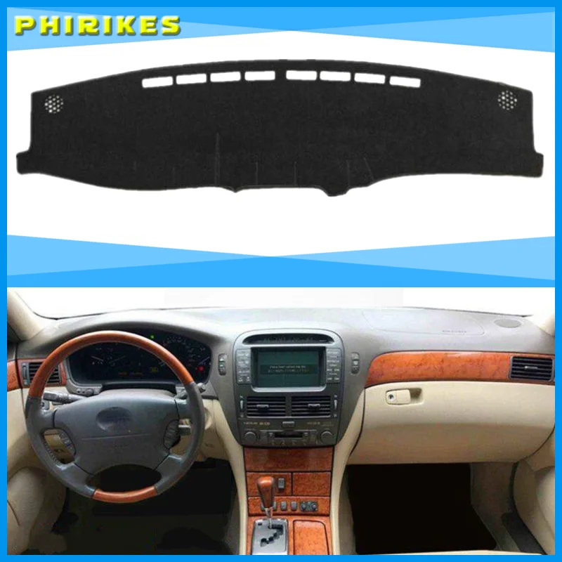 

Car Dashboard Cover For Lexus LS430 2002 2003 2004 2005 Dashboard Mat Pad Carpet Dashmat Sun Shade Pad Automobile Car Styling