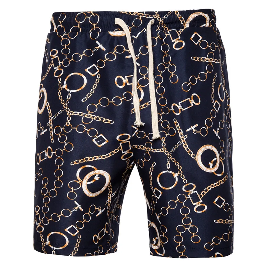 

2020 NEW leisure Pantalones cortos a la moda para hombre, ropa informal de algodn, Pantalones cortos de playa de secado rpido