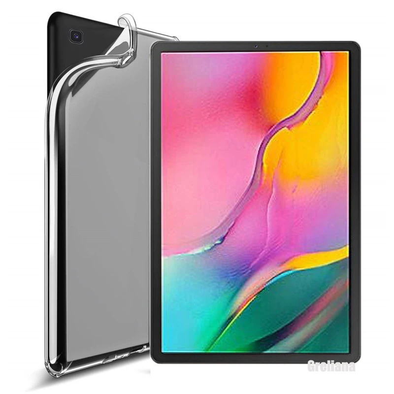 Only Clear Case Для Samsung Galaxy Tab 8,0 чехол для Samsung Galaxy Tab A 8,0 SM T290 T295 чехол для планшета Пудинг Мягкий Силиконовый ТПУ Защита - Цвет: Only Clear Case