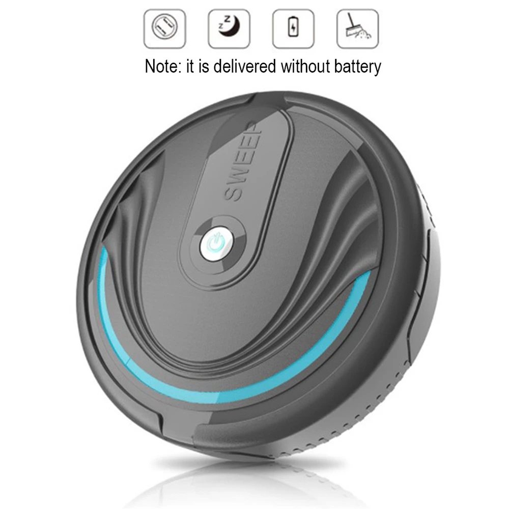 Mini Smart Robot Vacuum Cleaner Battery/Recharge Multifunction Intelligent Cleaning Vnormal Automatic Sweeping | Дом и сад