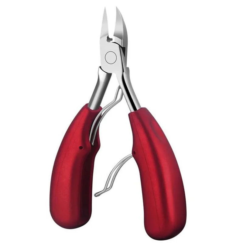 2021 2 Colors Stainless Steel Toe Nail Clippers Professional Ingrown Cutters Dead Skin Remover Podiatry Pedicure Care Tool | Красота и