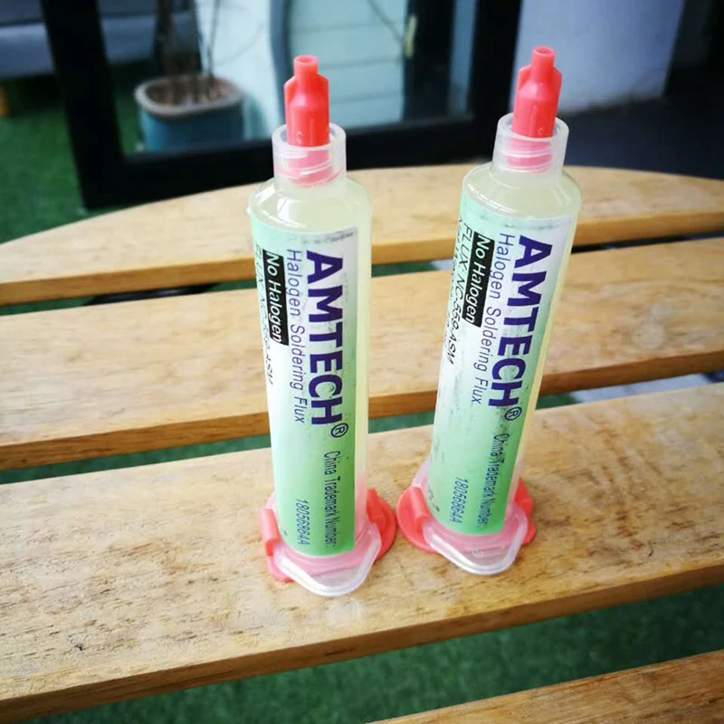 

2 Pcs Solder Paste Nc-559-Asm Flux Cleaning-Free Low-Smoke Bga Soldering Station Commonly Used 559 Flux