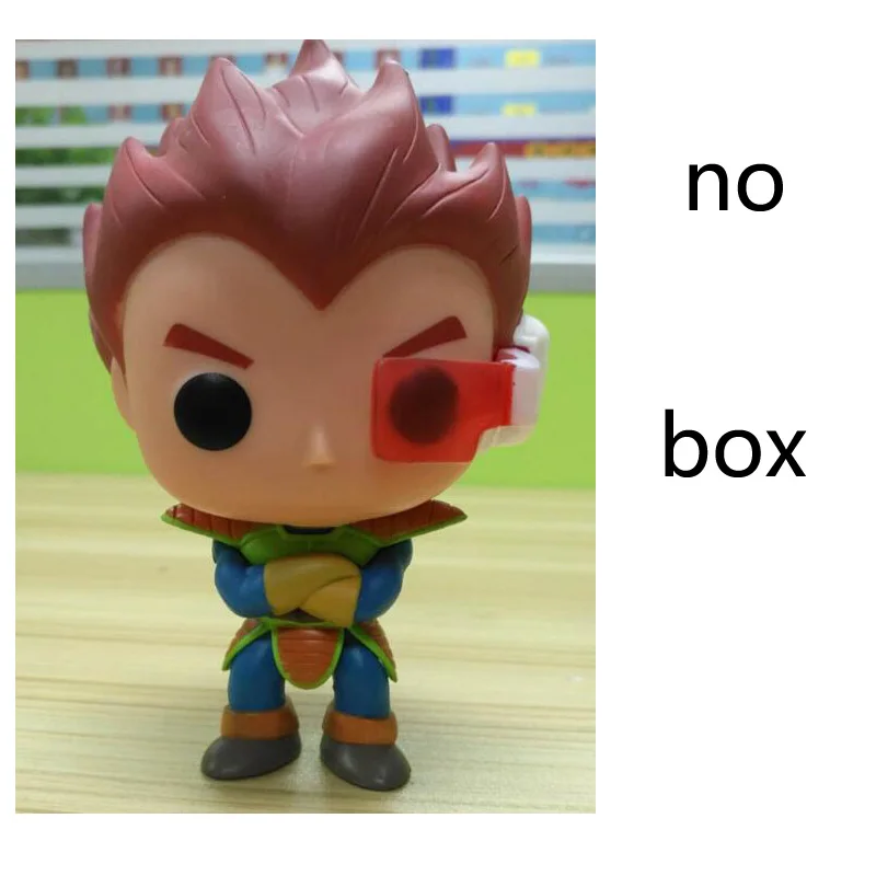 10 no box Funko Pop аниме Dragon Ball Z персонаж 10 см Милая виниловая Модель Куклы Фигурки игрушки - Цвет: 10 no box