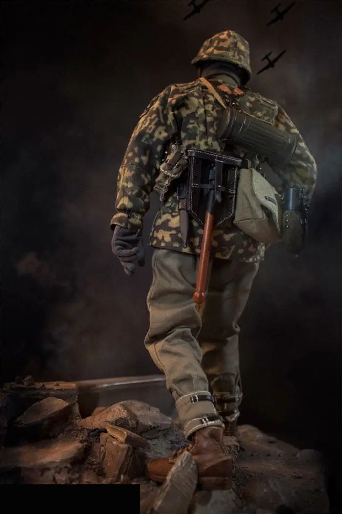 DID 1/6 полный набор второй мировой войны немецкий D80125 3RD SS танковая дивизия MG34 Gunner Solider фигурка модель для фанатов