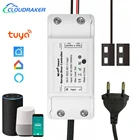 Умное устройство для открывания гаражных ворот Tuya, дистанционное управление через Wi-Fi, управление через приложение, таймер, работает с голосовыми командами Alexa, Google Home