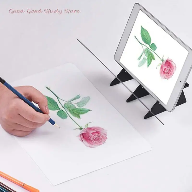

Optical Imaging Drawing Board Lens Sketch Specular Reflection Dimming Bracket Holder Painting Mirror Plate Tracing Table Plotter