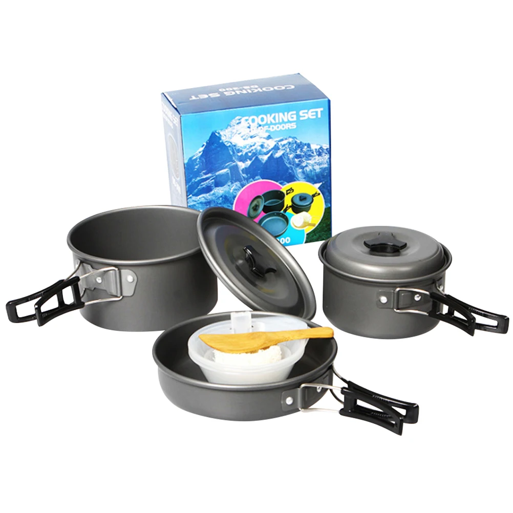 1 комплект походная посуда беспорядок набор портативная складная Уличное