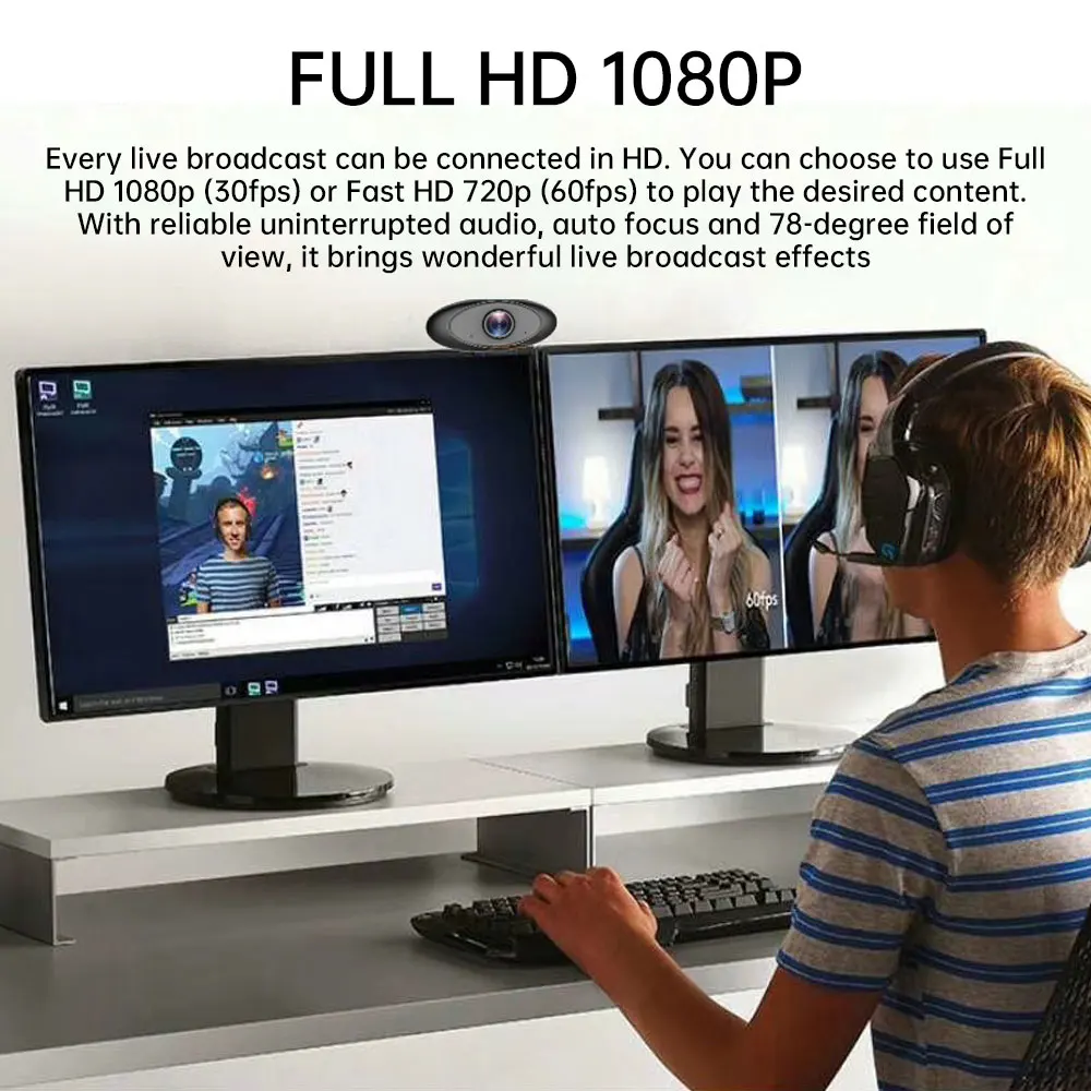 Универсальная мини веб камера USB 2 0 1080P 30 кадров в секунду с автофокусом