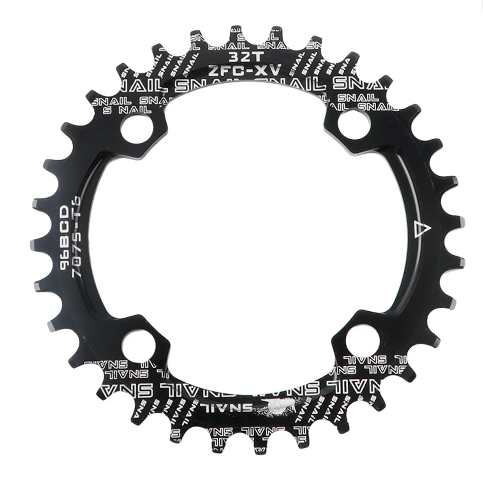 MEROCA Bicycle Crank Chainwheel 104BCD MTB Bike Crankset Aluminum Alloy with Bottom 170mm Crank Black 32/34/36/38/40/42T Plate