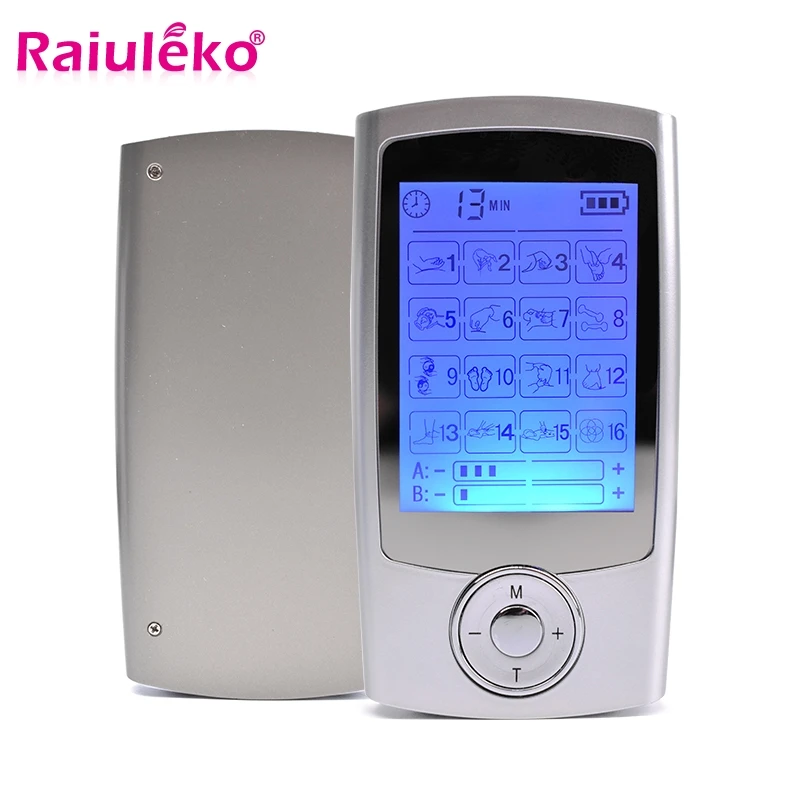 16 моделей Электрический Herald Tens корпус иглоукалывания массаж Цифровая терапия