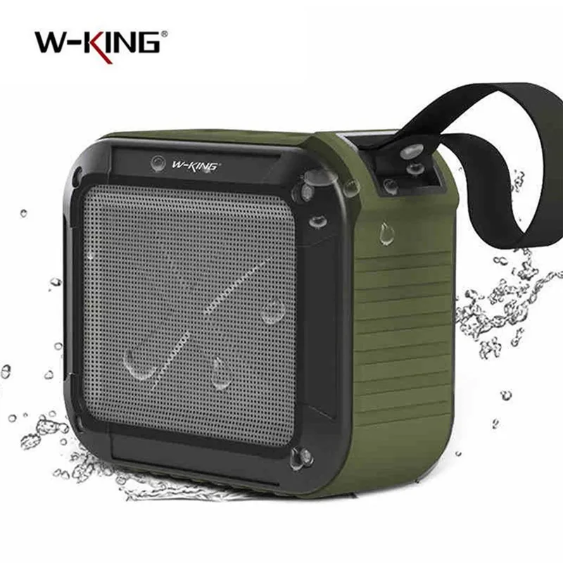 Портативная Bluetooth Колонка W King S7 водонепроницаемая Беспроводная музыкальная