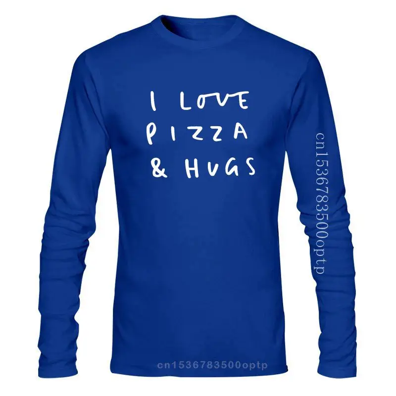 

New Love Pizza and Hugs - Funny Pizza Gift Mens Unisex T-Shirt
