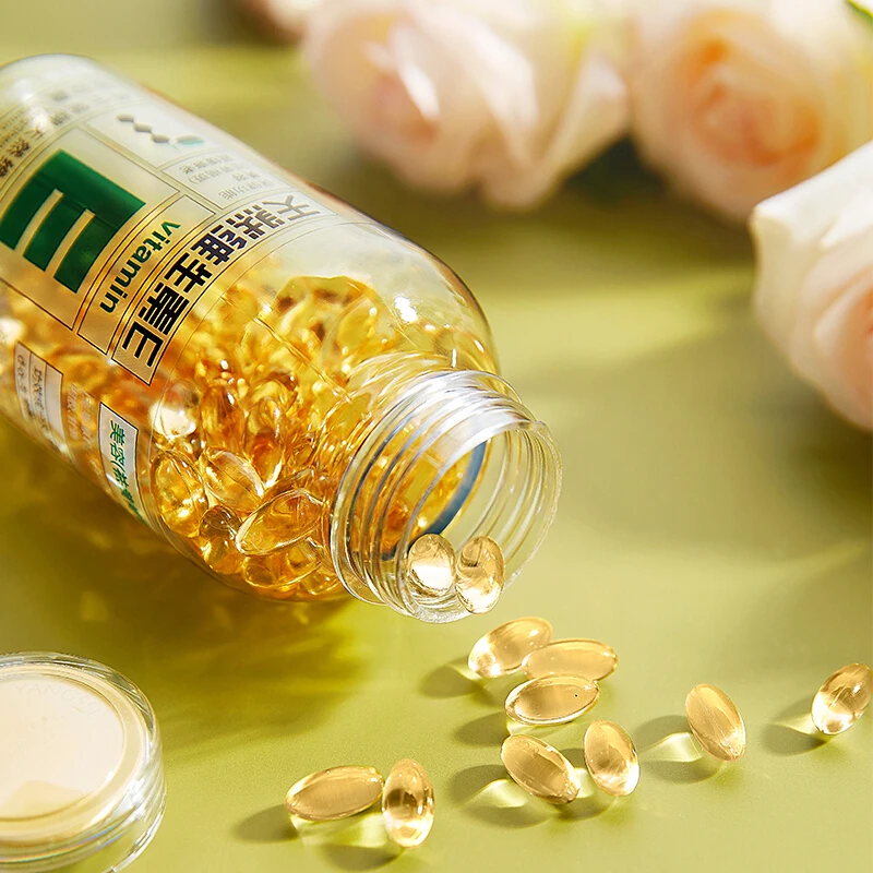 

Yangshengtang Natural Vitamin E Soft Capsule VE Soft Capsule beauty beauty (eliminating chloasma) delaying aging V