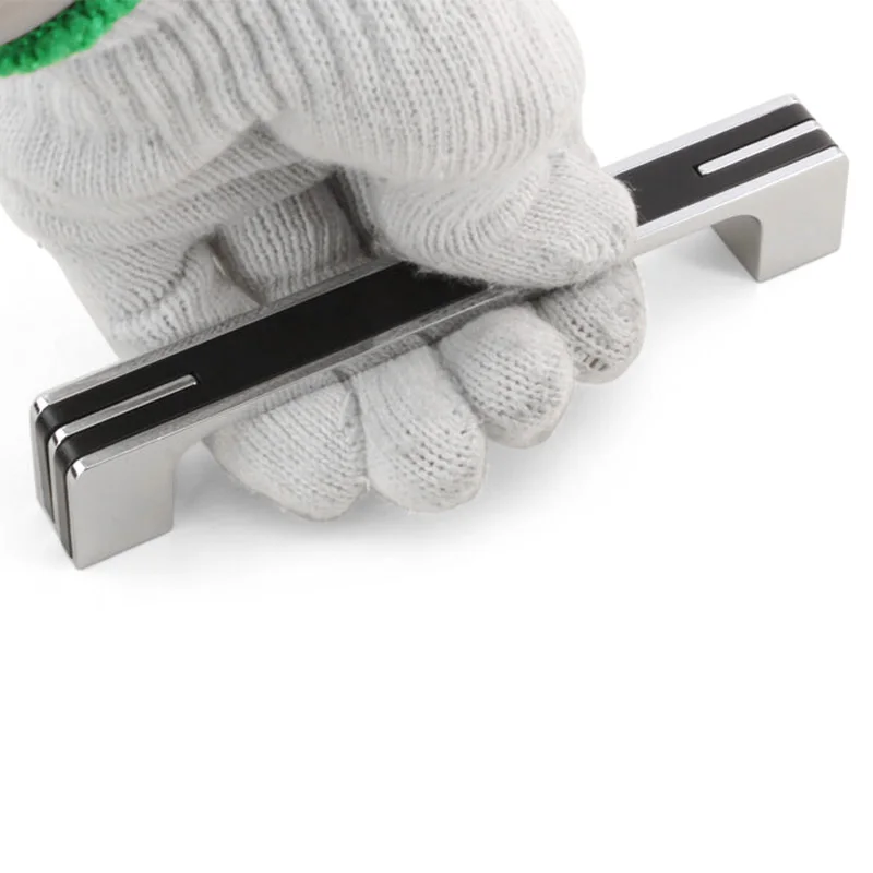 Современные ручки для кухонных шкафов хромированные ящиков Длинные идеально