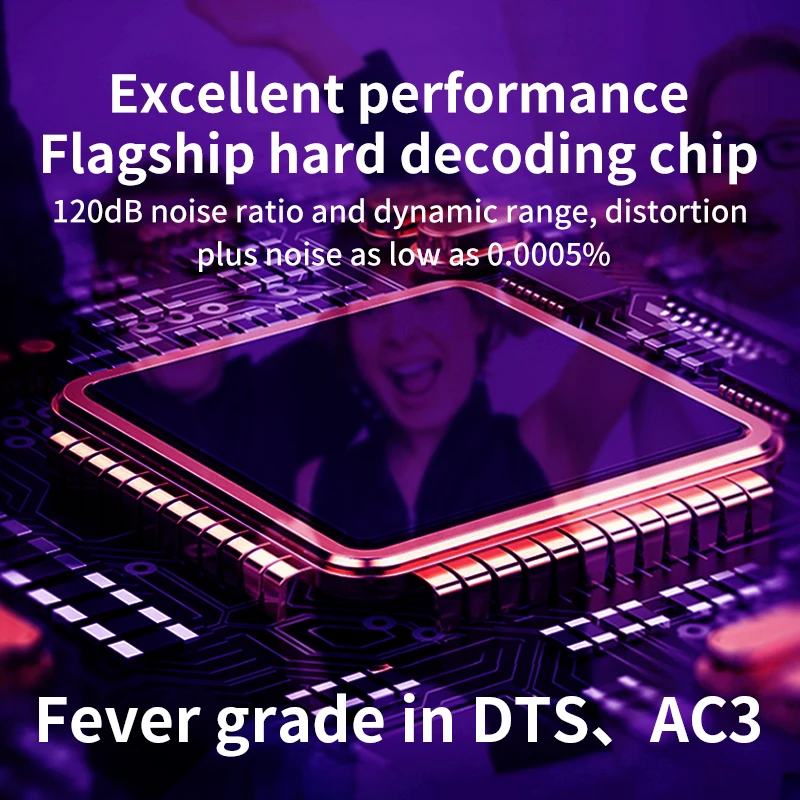DA720 5.1CH аудио декодер беспроводной Bluetooth 5 0 приемник DTS AC3 адаптер оптический