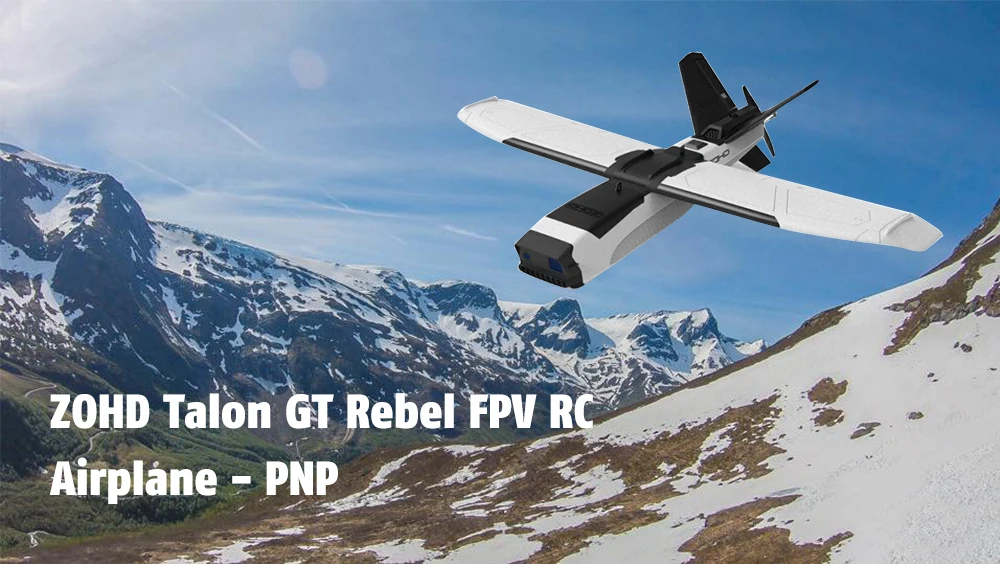 ZOHD Talon GT Rebel 1000 мм размах крыльев V-tail FPV RC самолет-PNP Высокая производительность Блестящий воздушный уличный Дрон игрушки для детей