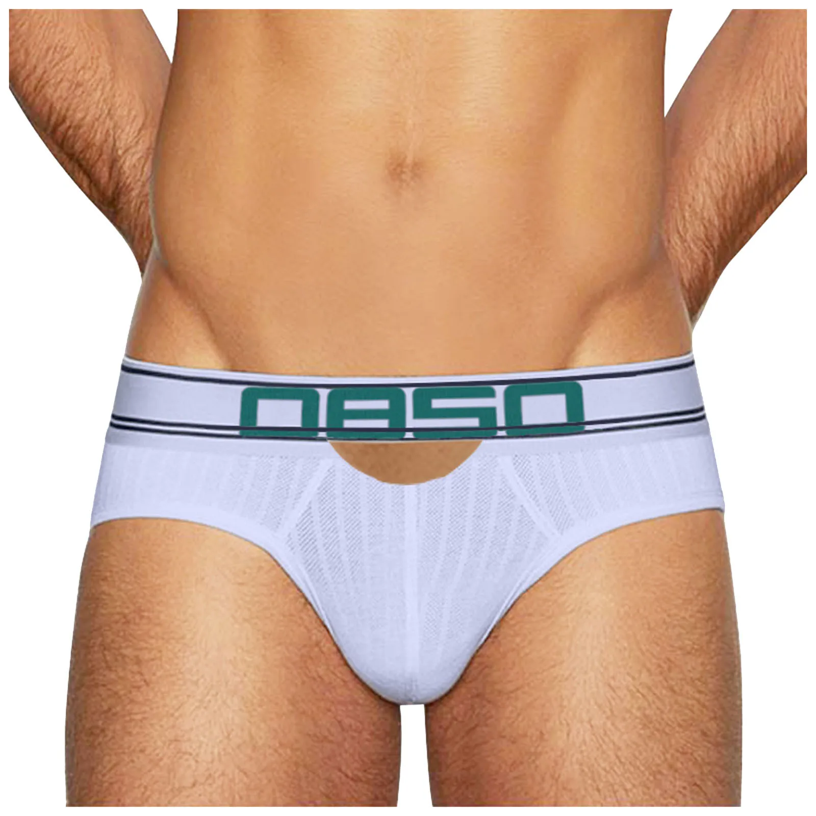 Сексуальное мужское нижнее белье Feitong брифы с буквенным принтом женское