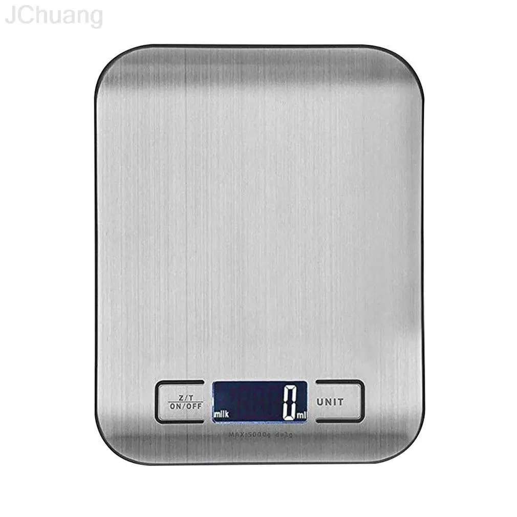 Электронные кухонные весы из нержавеющей стали 11 фунтов/5000 г цифровые пищевые