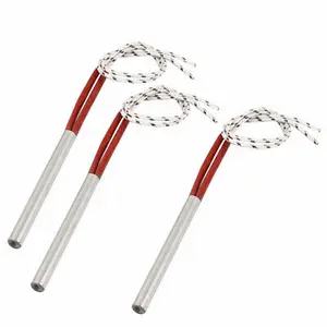 220В 300 Вт 2-проводная промышленная Форма Картридж нагреватель нагревательный элемент 8 мм x 80 мм 3 шт