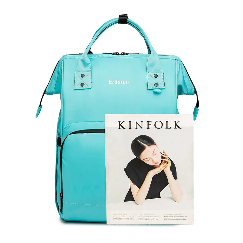 QINDU сумка для подгузников рюкзак USB ребенка кормления мамы отправка небольших