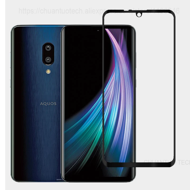 

Закаленное стекло с полным покрытием для Sharp Aquos Zero 2/R6, водостойкая Защитная пленка для экрана 3D