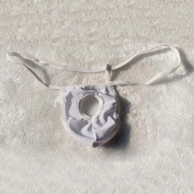 Новинка 2019 простые стринги мужское сексуальное нижнее белье с дырками g-стринги