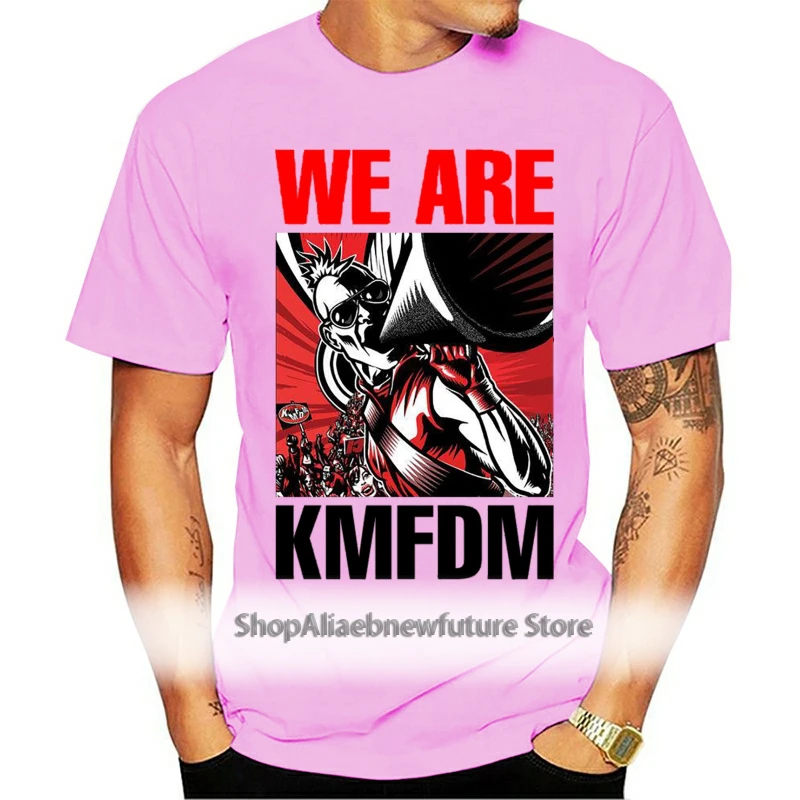 

Kmfdm We Are Kmfdm Industrial Front 242 Die Krupps Mdfmk Ebm Retro T Shirt 58
