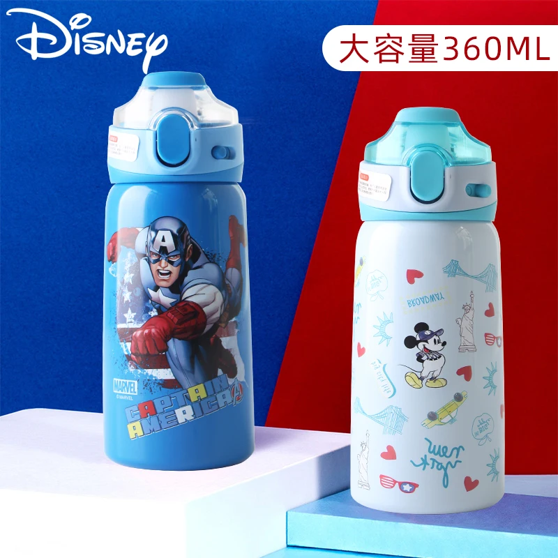 

Disney Upgrade Durable Heat Insulation Stainless Steel Portable Straw Mugs for Boys and Girls and Children's Thermo Mugs
