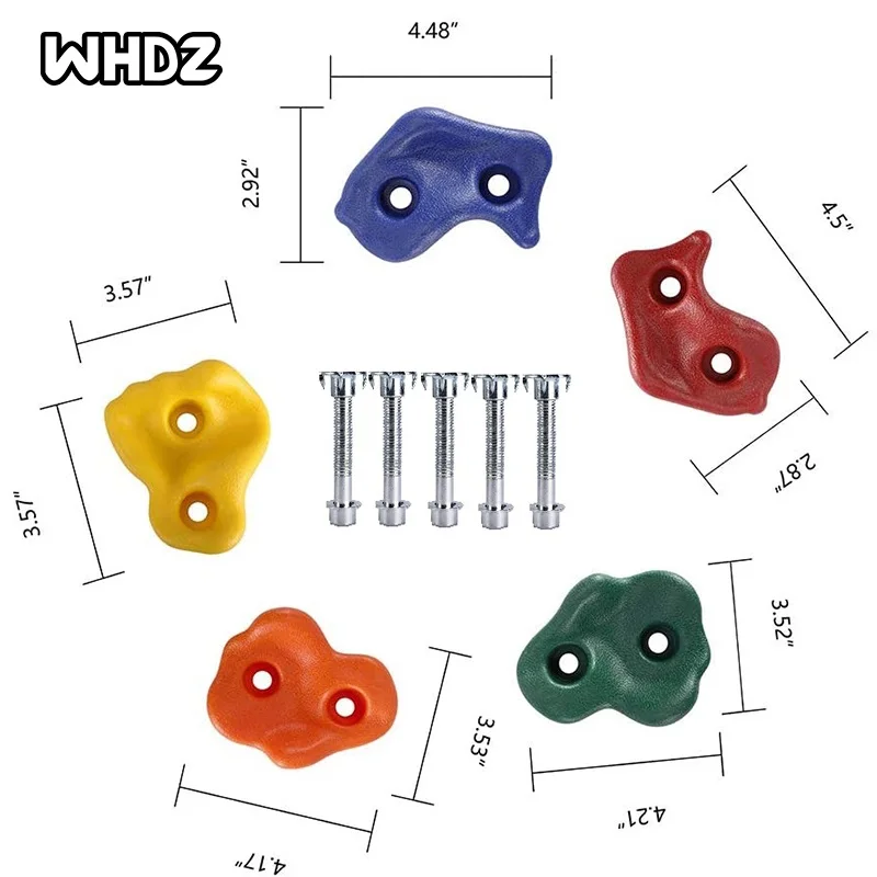 

DIY стена для скалолазания сцепление Наборы для детей и взрослых, большая каменная стена ручки на улице и в помещении уличный игровой комплек...