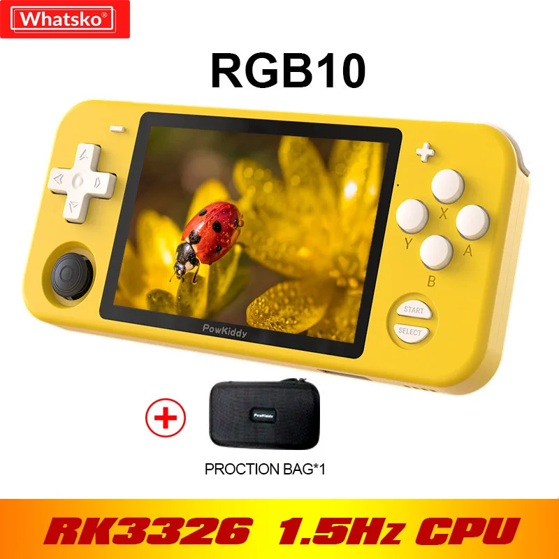 Игровая консоль RK2020 RGB10 в стиле ретро Карманная игровая с открытым исходным кодом
