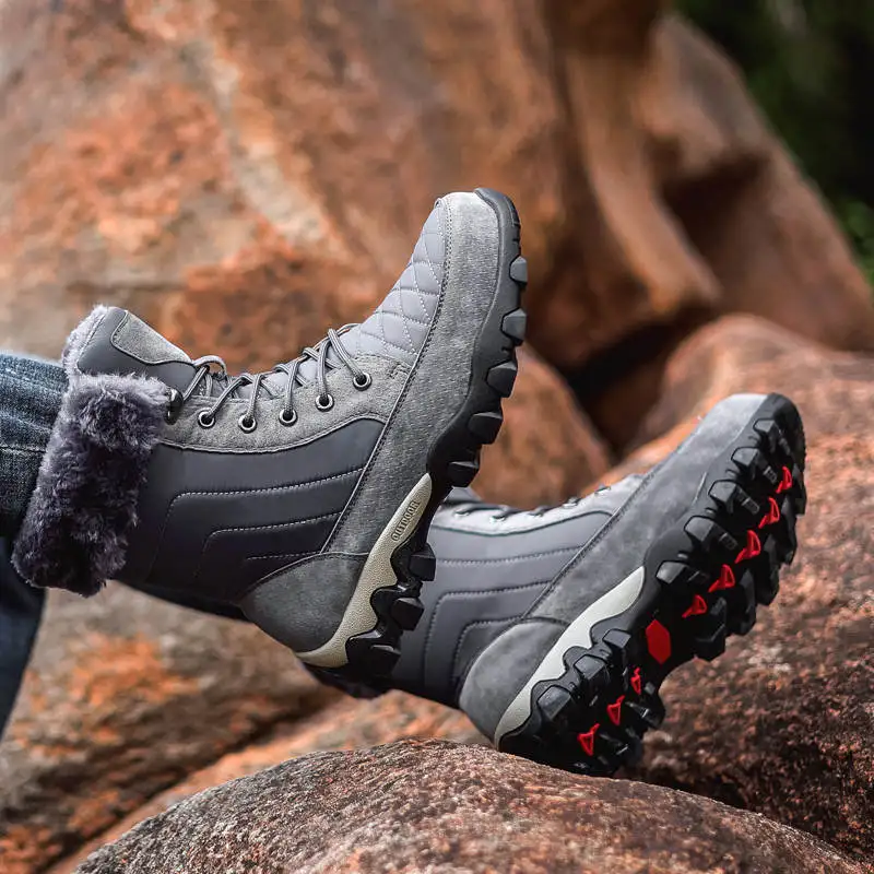 

Мужские мотоциклетные ботинки Chassure, высокие кроссовки, удобная зимняя обувь для тенниса